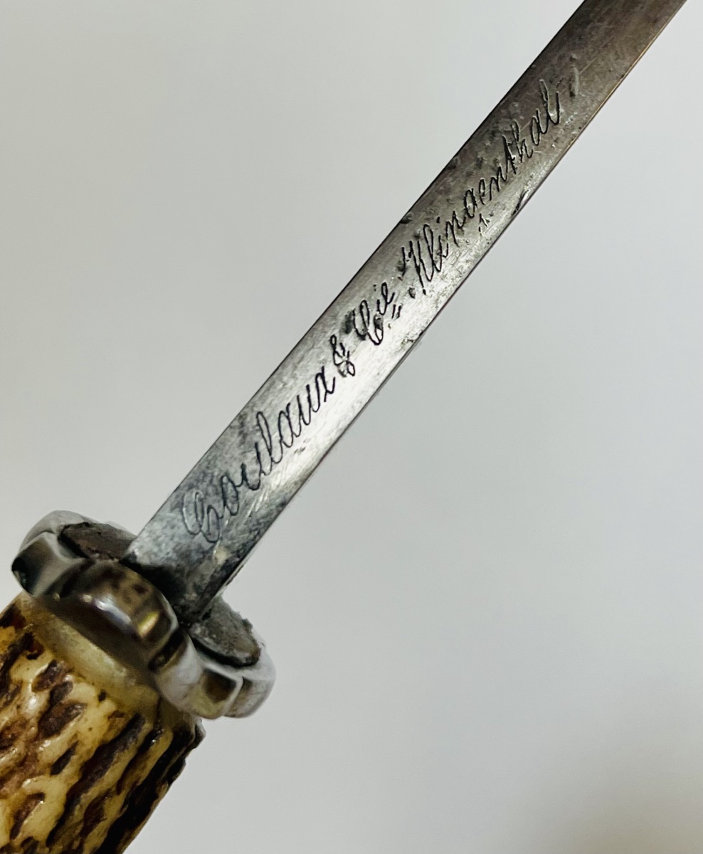 Hunting Knife - Coulaux In Klingenthal -photo-5
